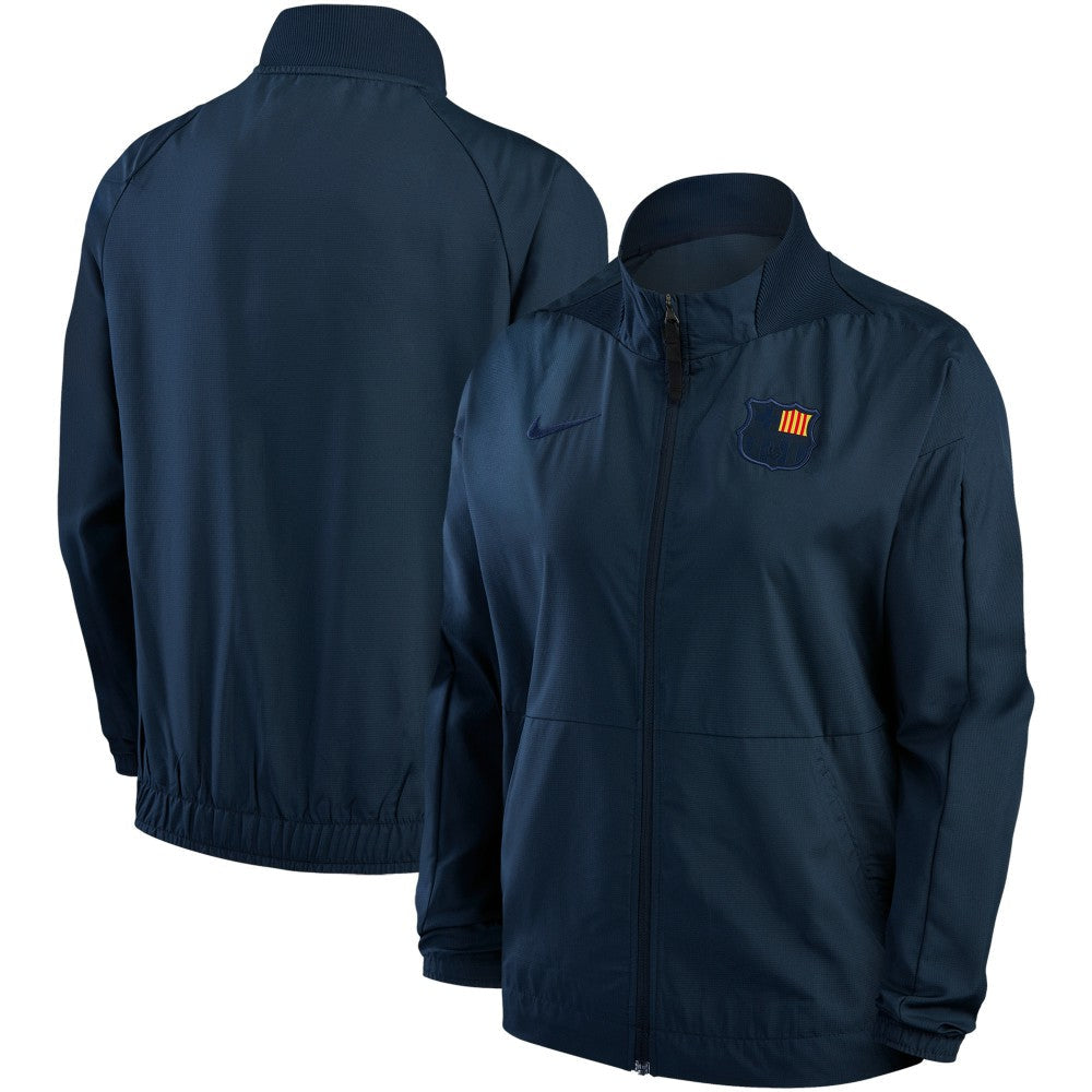 Barcelona Women's Team Anthem Raglan Performance Full-Zip Jacket on sale - Blue