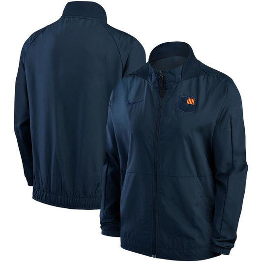 Barcelona Women's Team Anthem Raglan Performance Full-Zip Jacket on sale - Blue