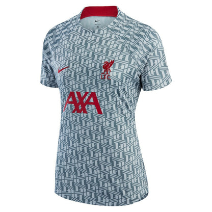 Liverpool Women's 2022/23 Pre-Match Raglan Performance Top Discount - Gray