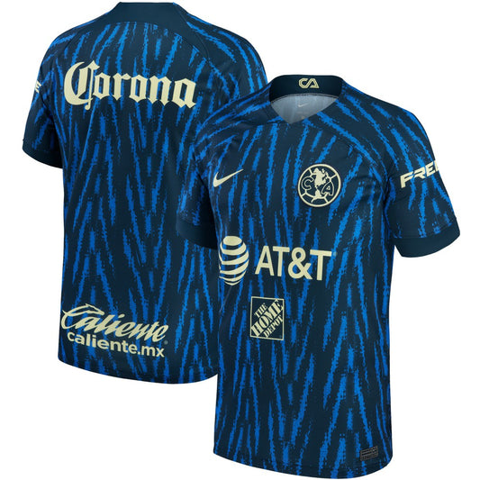 Club America 2022/23 Away Replica Jersey Discount - Blue