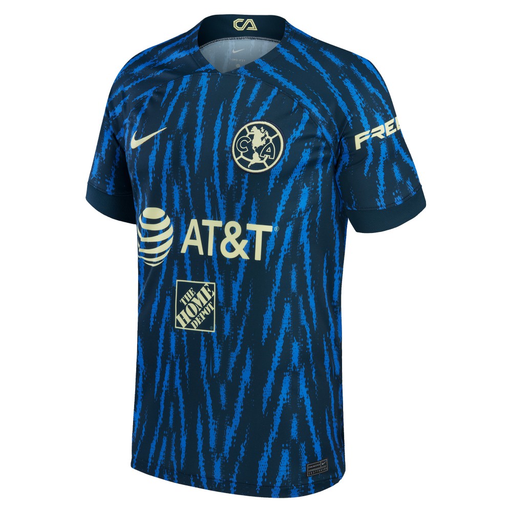 Club America 2022/23 Away Replica Jersey Discount - Blue