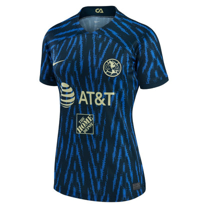 Club America Women's 2022/23 Away Replica Jersey for sale - Blue