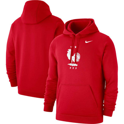 France National Team Club Primary Pullover Hoodie for sale - Red