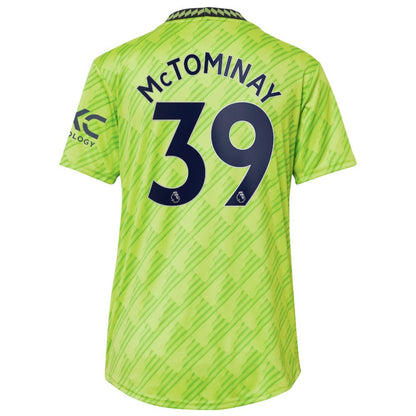 Scott McTominay Manchester United Women's 2022/23 Third Replica Player Jersey Discount - Neon Green