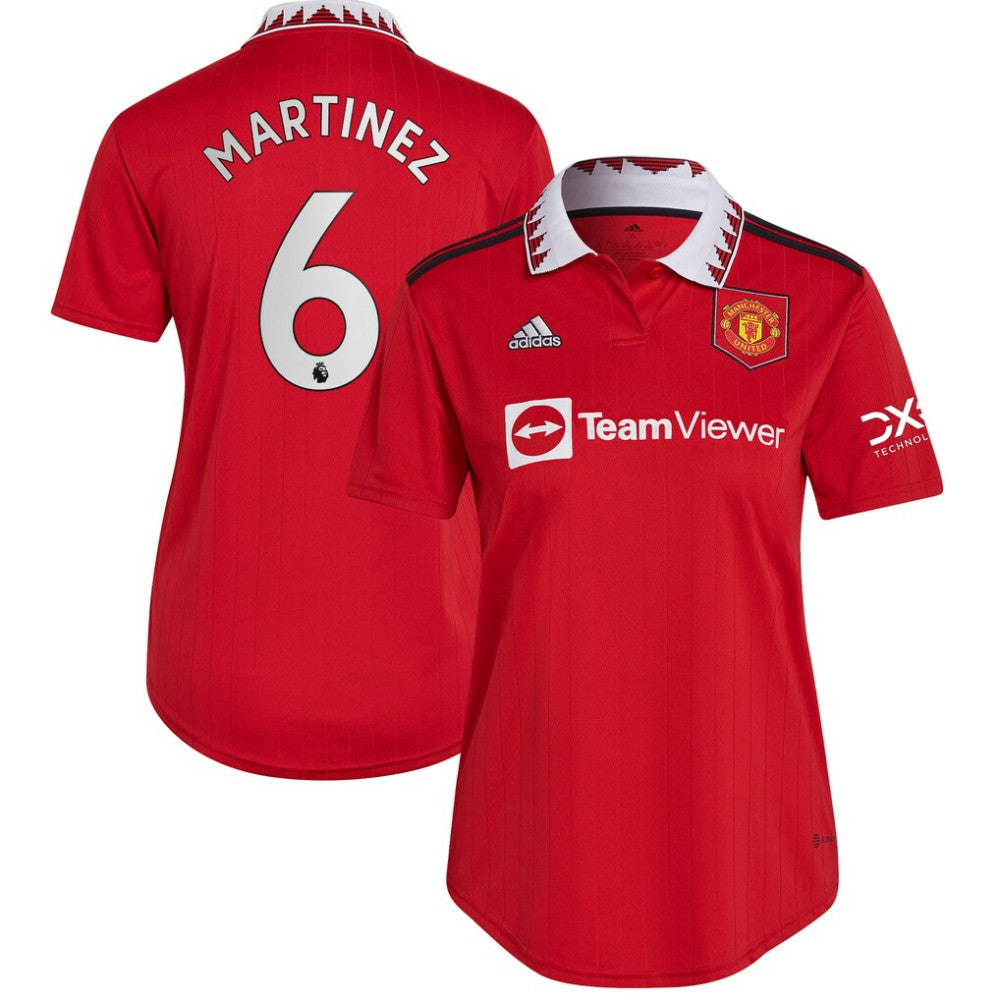 Lisandro Martínez Manchester United Women's 2022/23 Home Replica Player Jersey Discount - Red