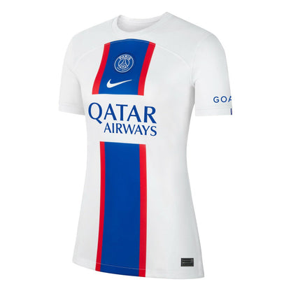 Neymar Jr. Paris Saint-Germain Women's 2022/23 Third Breathe Stadium Replica Player Jersey on sale - White