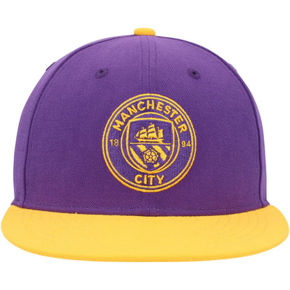 Manchester City America's Game Fitted Hat Discount - Purple/Yellow