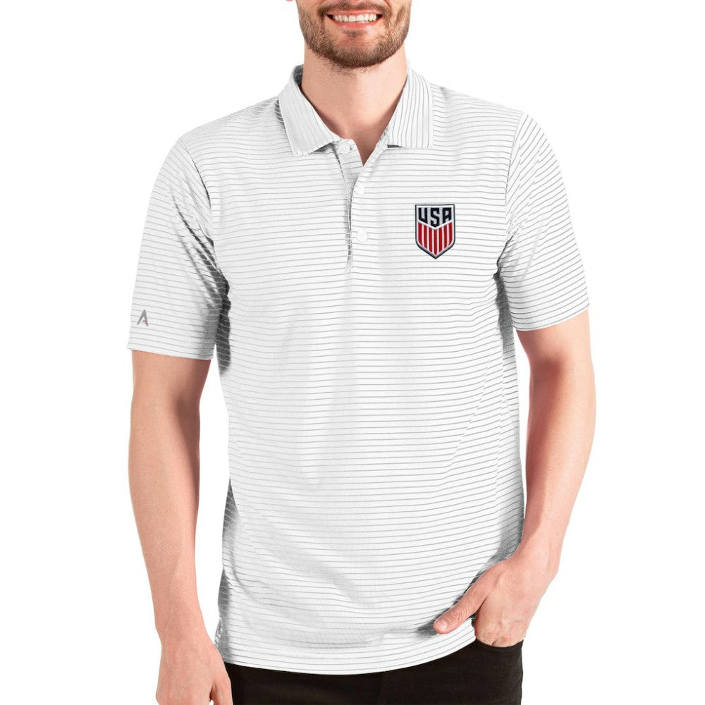 USMNT Antigua Esteem Big & Tall Polo on sale - White