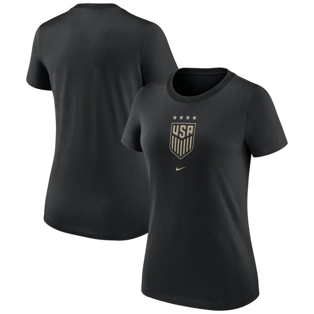 USWNT Women's Crest T-Shirt on sale - Black