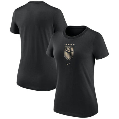 USWNT Women's Crest T-Shirt on sale - Black