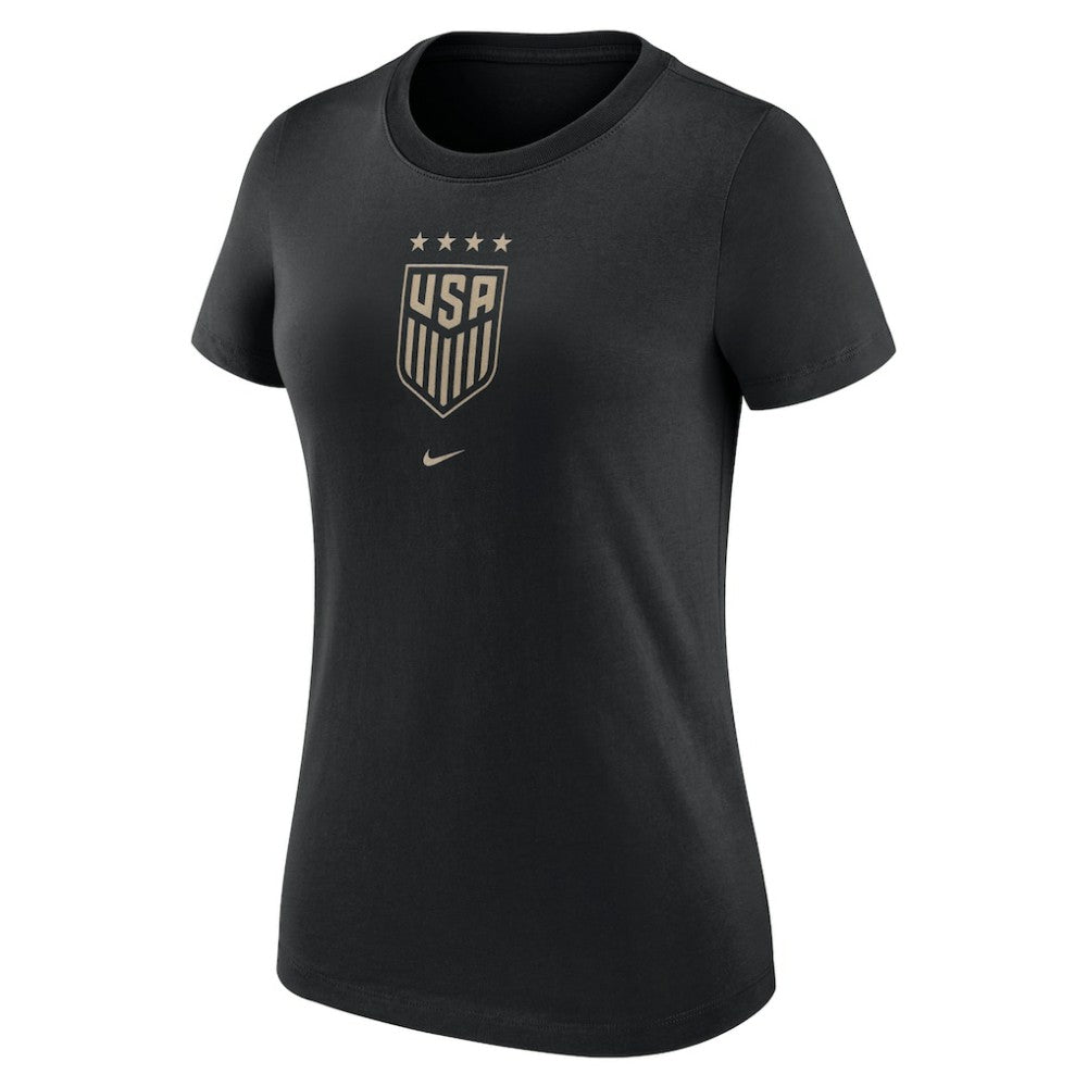 USWNT Women's Crest T-Shirt on sale - Black