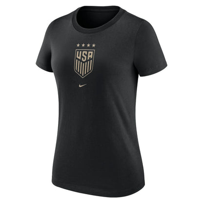 USWNT Women's Crest T-Shirt on sale - Black