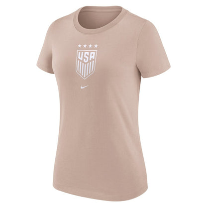 USWNT Women's Crest T-Shirt on sale - Tan
