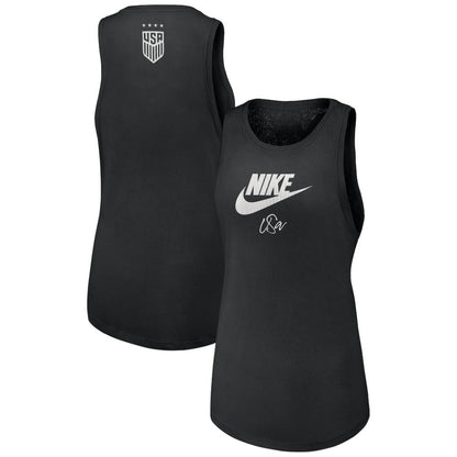 USWNT Women's Futura Tank Top on sale - Black