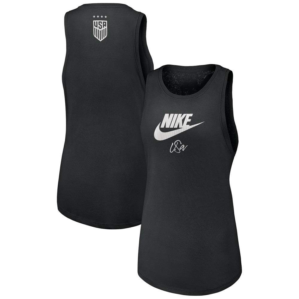 USWNT Women's Futura Performance Tank Top for sale - Black