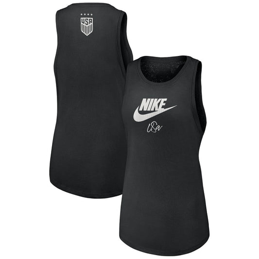USWNT Women's Futura Performance Tank Top for sale - Black