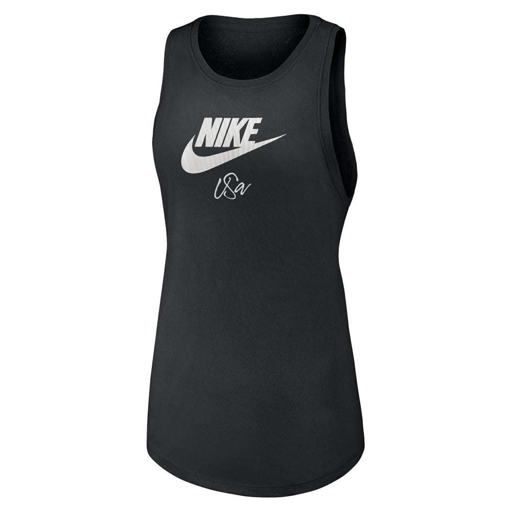 USWNT Women's Futura Performance Tank Top for sale - Black