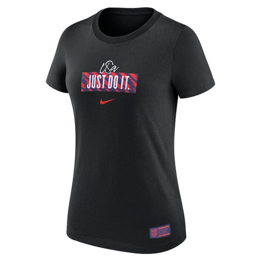 USMNT Women's Verbiage T-Shirt for sale - Black