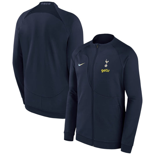 Tottenham Hotspur 2023 Academy Pro Anthem Raglan Performance Full-Zip Jacket Sale - Navy