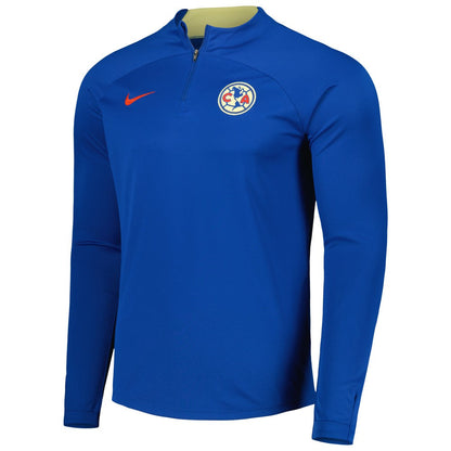 Club America Academy Pro Drill Raglan Quarter-Zip Top Discount - Blue