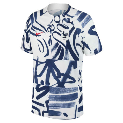 France Women's National Team 2023 Academy Pro Pre-Match Top for sale - White