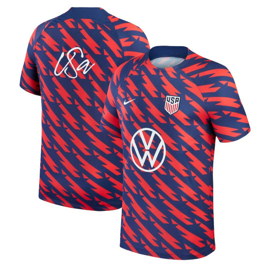 USMNT 2023/24 Academy Pro Pre-Match Top on sale - Navy