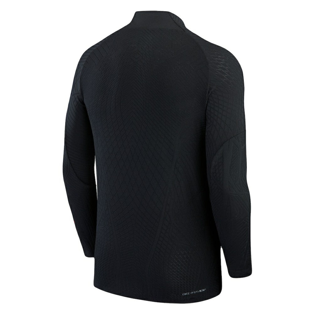 USWNT 2023 Strike Drill Performance Quarter-Zip Long Sleeve Top on sale - Black