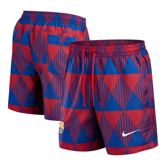 Barcelona Hi Flow Shorts on sale - Red