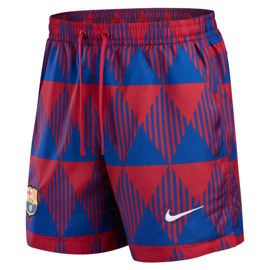 Barcelona Hi Flow Shorts on sale - Red