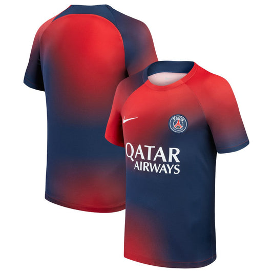 Paris Saint-Germain Youth 2023/24 Pre-Match Performance Top on sale - Navy