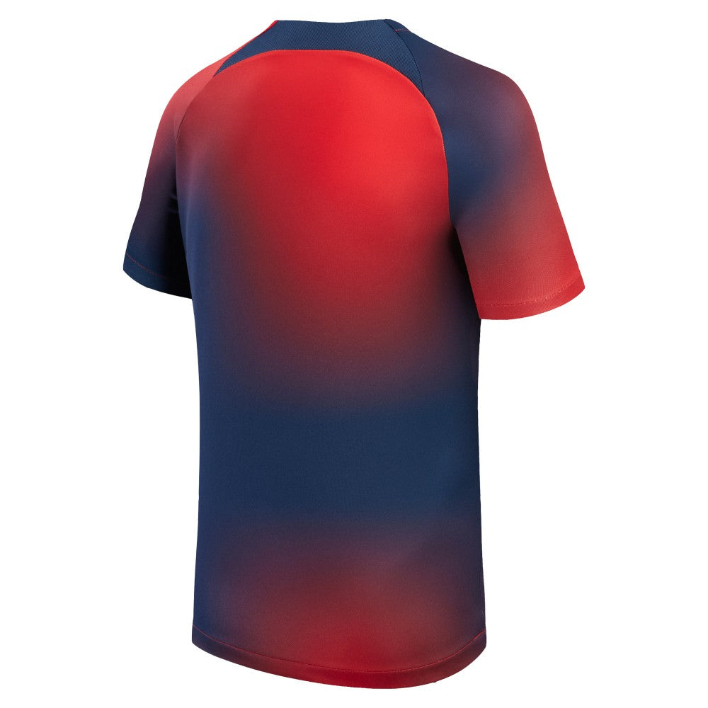 Paris Saint-Germain Youth 2023/24 Pre-Match Performance Top on sale - Navy