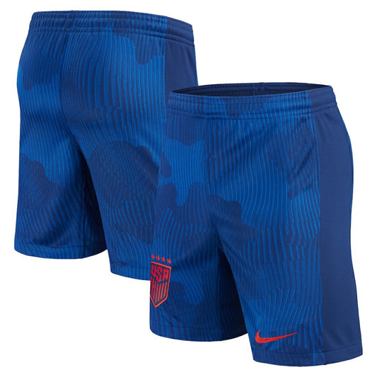 USWNT Youth 2023/24 Away Stadium Performance Shorts on sale - Royal
