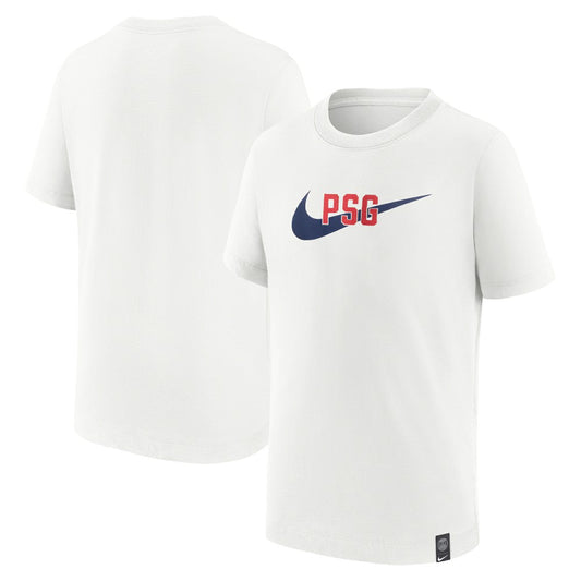 Paris Saint-Germain Youth Swoosh T-Shirt on sale - White