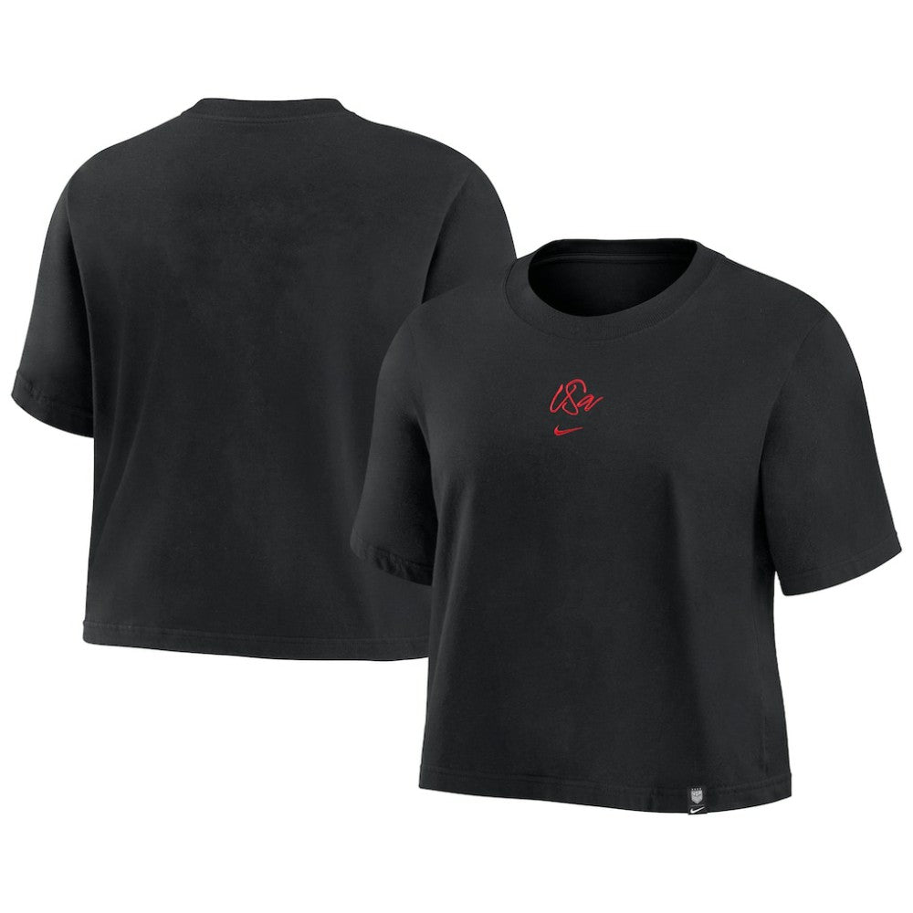 USWNT Women's Fearless T-Shirt on sale - Black