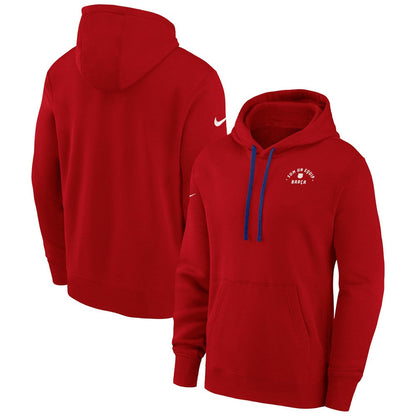 Barcelona Women's Essential Pullover Hoodie on sale - Red