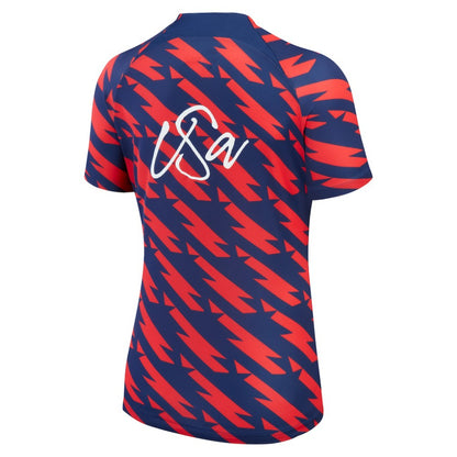 USWNT Women's 2023 Strike Drill Pre-Match Top on sale - Navy