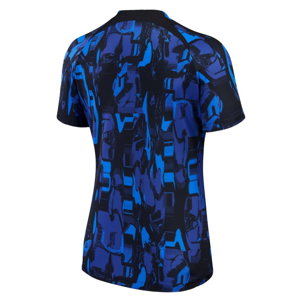 Chelsea Women's 2023/24 Home Academy Pro Pre-Match Top Discount - Blue