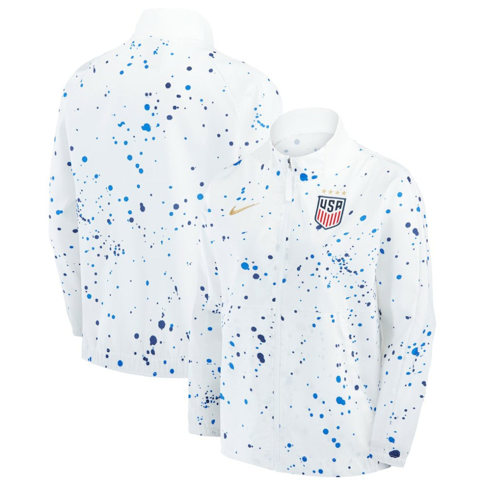 USWNT Women's Team Anthem Performance Full-Zip Jacket on sale - White