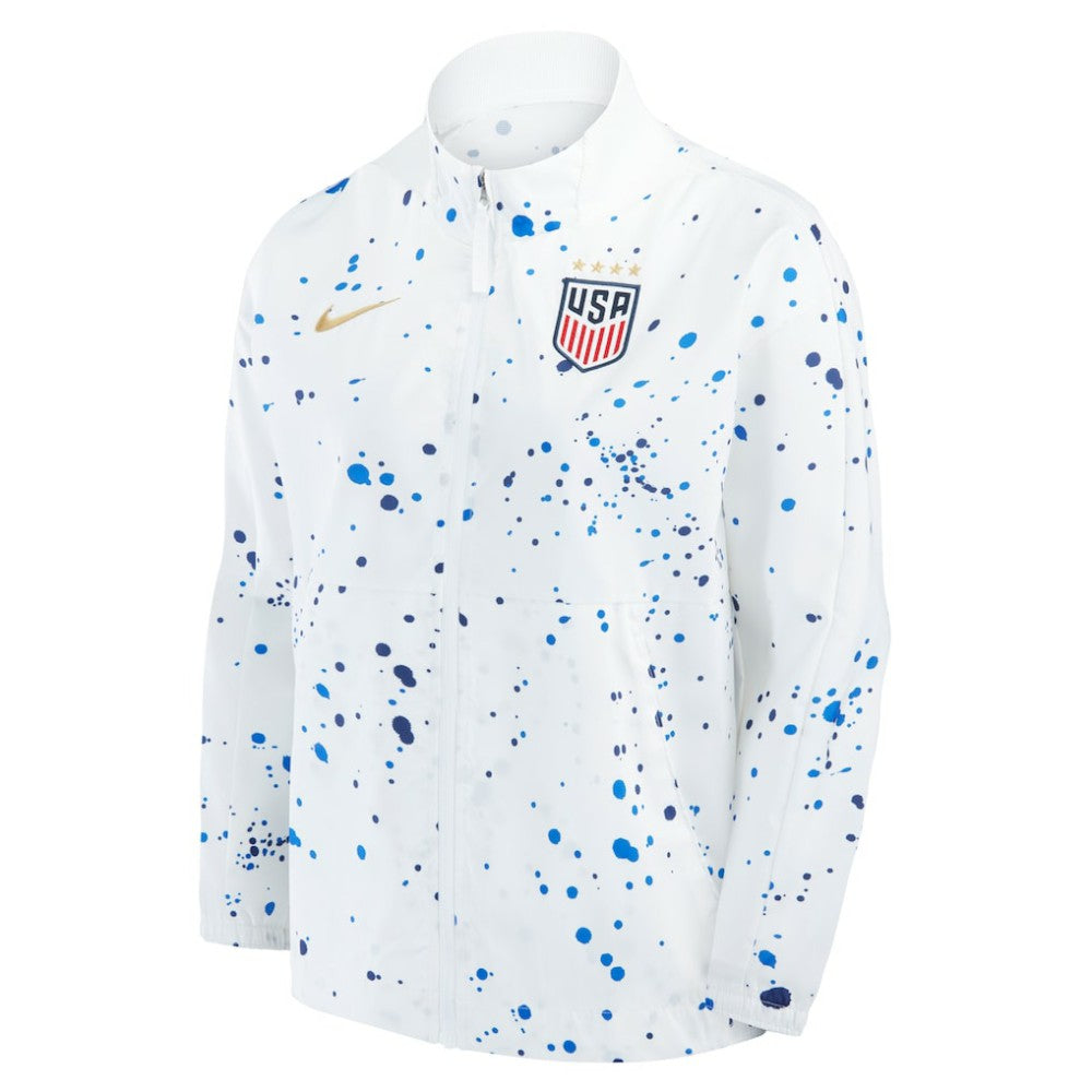 USWNT Women's Team Anthem Performance Full-Zip Jacket on sale - White