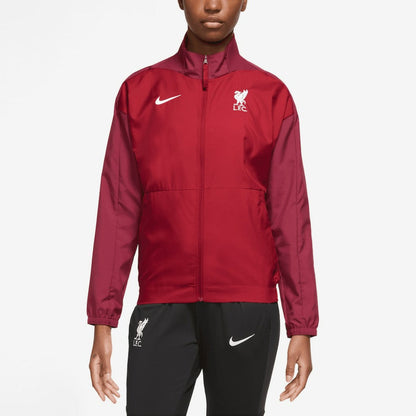 Liverpool Women's 2023/24 Anthem Raglan Performance Full-Zip Jacket Discount - Red
