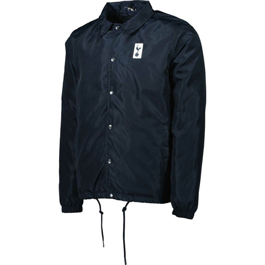 Tottenham Hotspur Coaches Full-Snap Jacket Sale - Navy