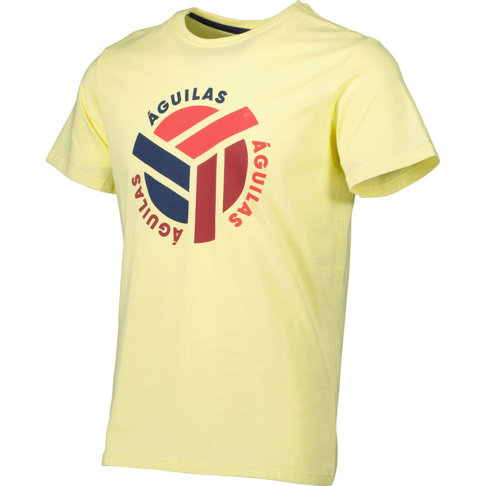 Club America Rounded T-Shirt Discount - Yellow