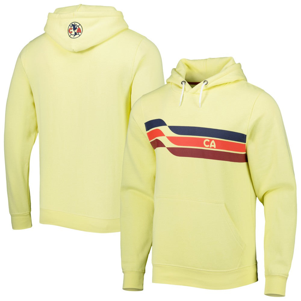 Club America Open Air Pullover Hoodie Discount - Yellow