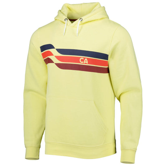 Club America Open Air Pullover Hoodie Discount - Yellow