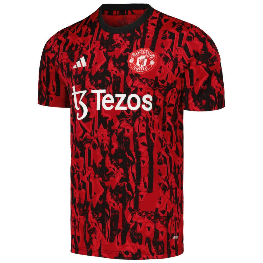 Manchester United 2023/24 Pre-Match Top Discount - Red