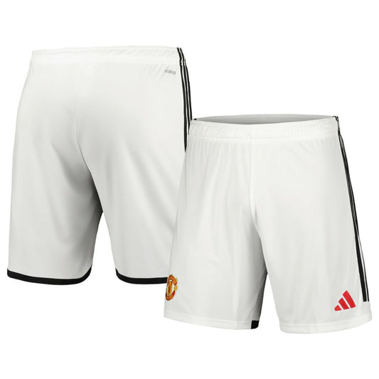 Manchester United 2023/24 Home Replica Shorts Discount - White