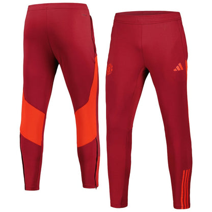 Manchester United 2023/24 AEROREADY Training Pants Discount - Red