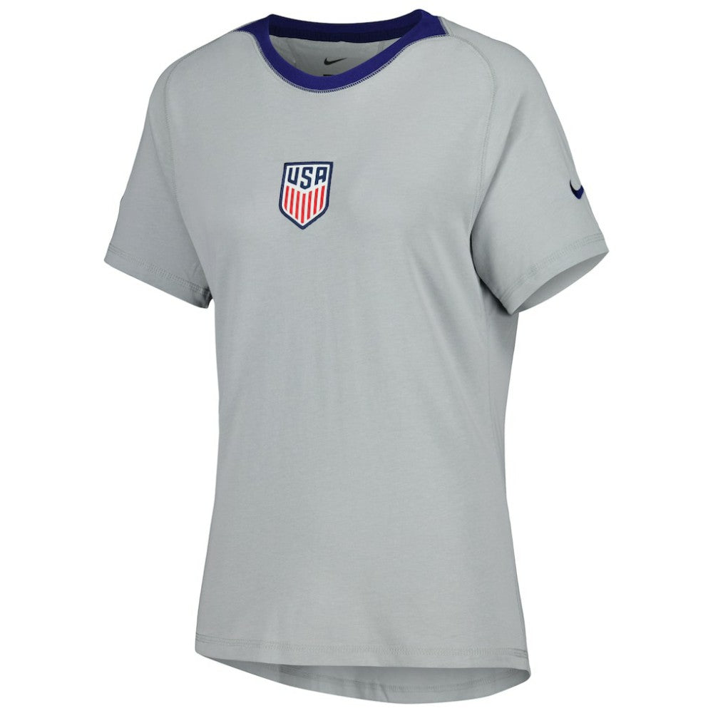 USMNT Women's Travel Raglan T-Shirt for sale - Gray