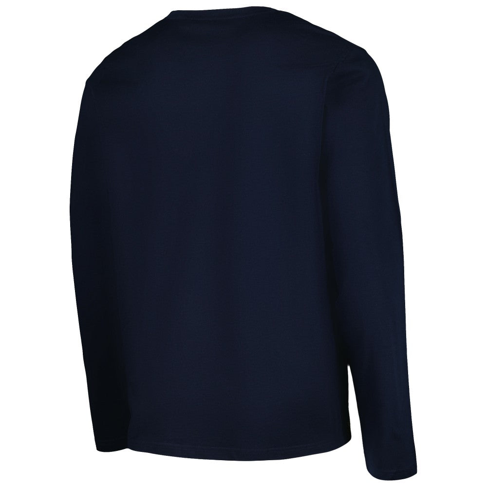 Barcelona Heavy Long Sleeve T-Shirt on sale - Navy