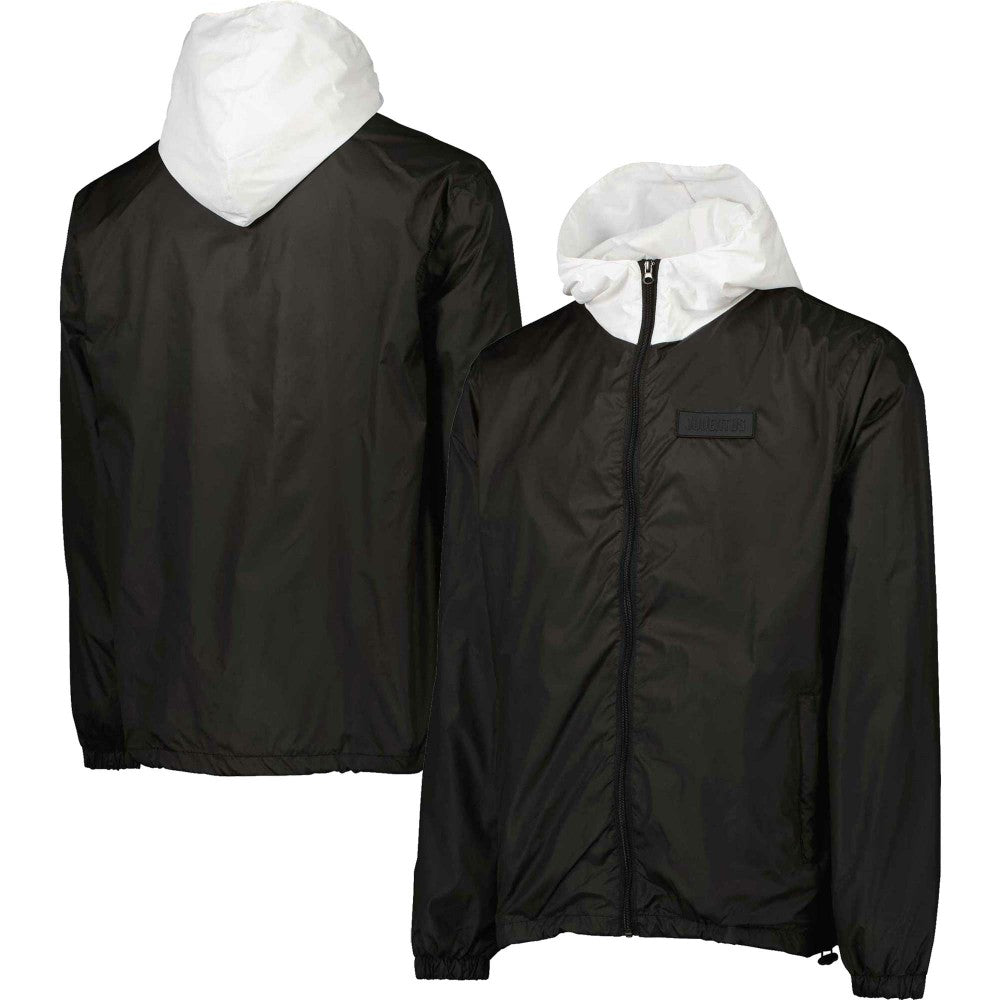 Juventus Full-Zip Windbreaker Discount - Black